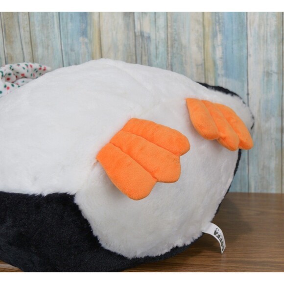 Jumbo Penguin 28" Christmas Plush Stuffed Animal Holiday One of a Kind GOFFA - Picture 16 of 16